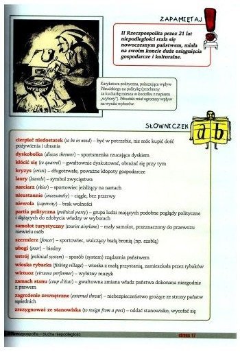 Historia Polski 8. Podręcznik dla szkół polonijnych. Klasa VIII Od II do III Rzeczypospolitej