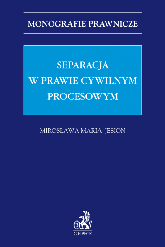 Separacja w prawie cywilnym procesowym