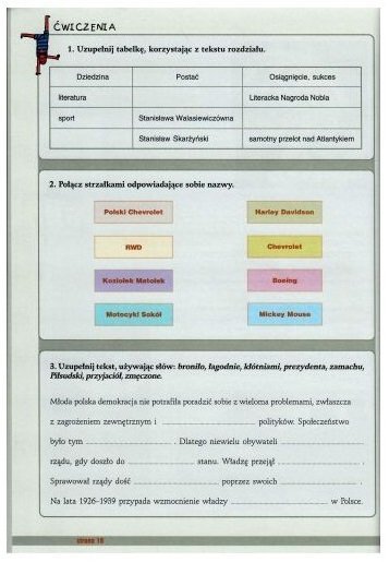 Historia Polski 8. Podręcznik dla szkół polonijnych. Klasa VIII Od II do III Rzeczypospolitej
