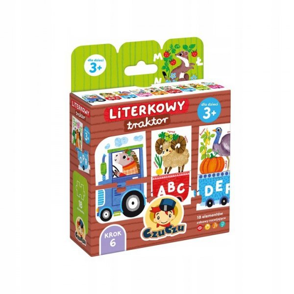 CzuCzu.  Literkowy traktor 3+
