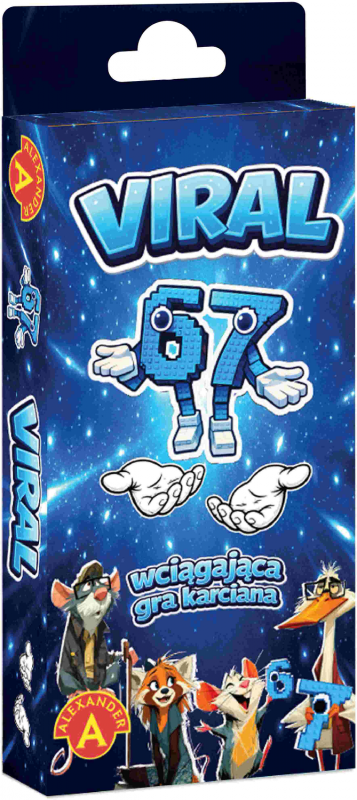 Viral 67. Kieszonkowa rodzinna gra karciana