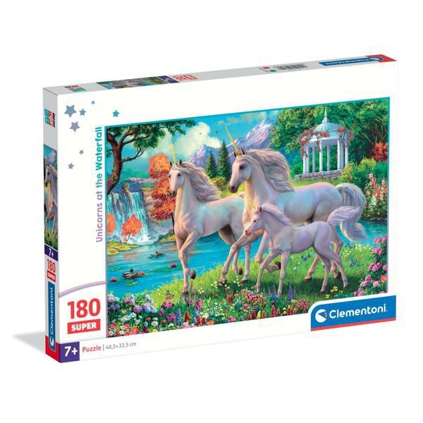 Puzzle super 180 elementów. Unicorns