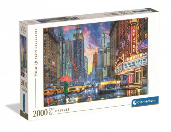 Puzzle 2000 elementów. HQ Rainy Manhattan