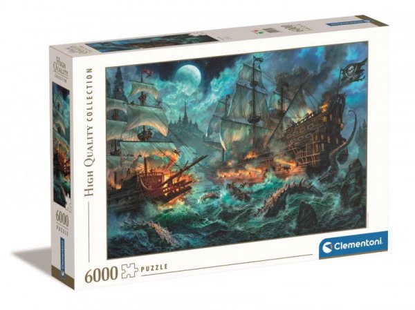 Puzzle 6000 elementów. HQ Pirates Battle