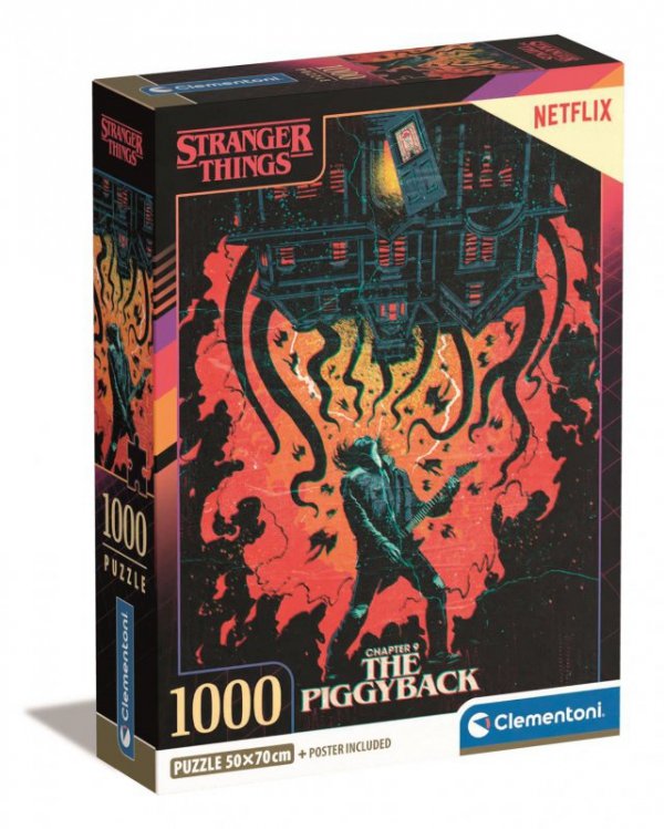 Puzzle 1000 elementów. Compact. Netflix Stranger Things