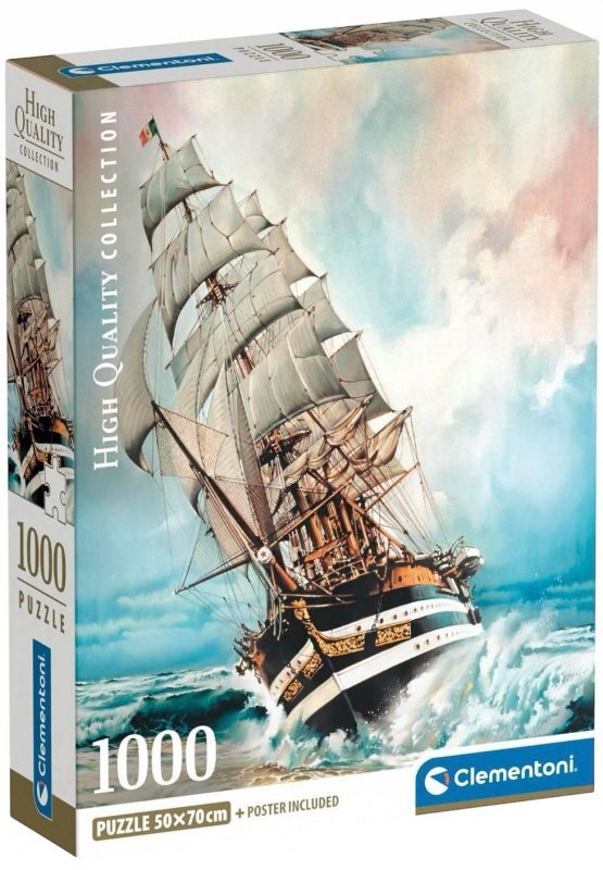 Puzzle 1000 elementów. Compact. Amerigo Vespucci