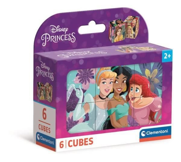 Klocki 6 elementów. Princess