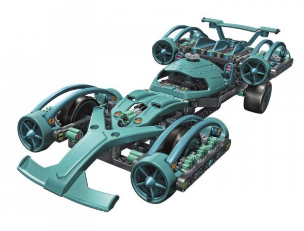 Laboratorium mechaniki. Samochód Supersonic