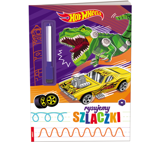 Mattel Hot Wheels. Rysujemy szlaczki