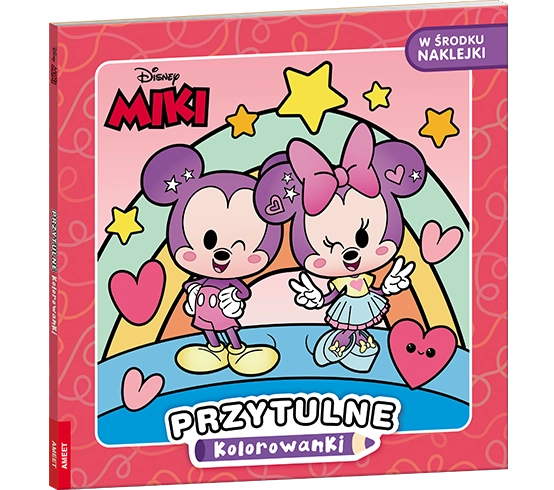 Disney Miki i przyjaciele. Przytulne kolorowanki
