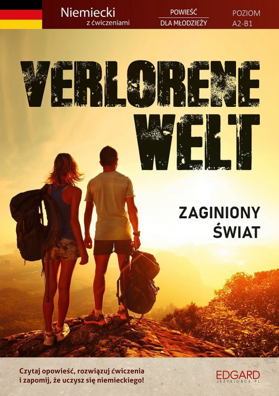 Niemiecki. Verlorene Welt. Powieść z ćwiczeniami. Poziom A2-B1