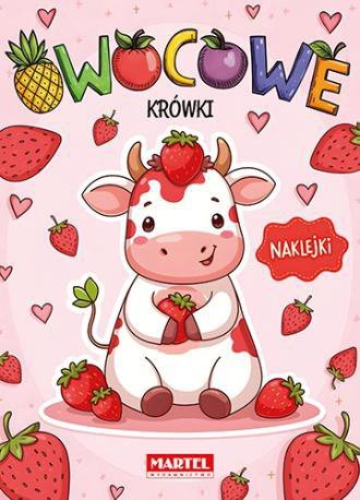 Kolorowanka z naklejkami Owocowe krówki