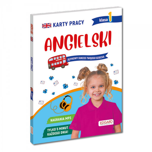 Angielski. Karty pracy. Klasa 1