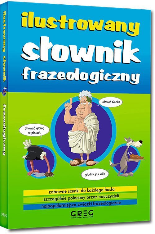 Ilustrowany słownik frazeologiczny oprawa twarda