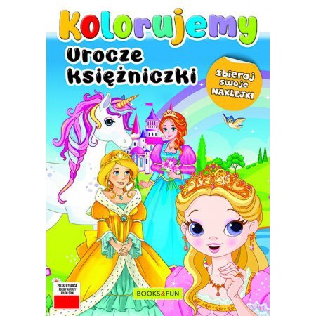 Kolorujemy. Urocze księzniczki