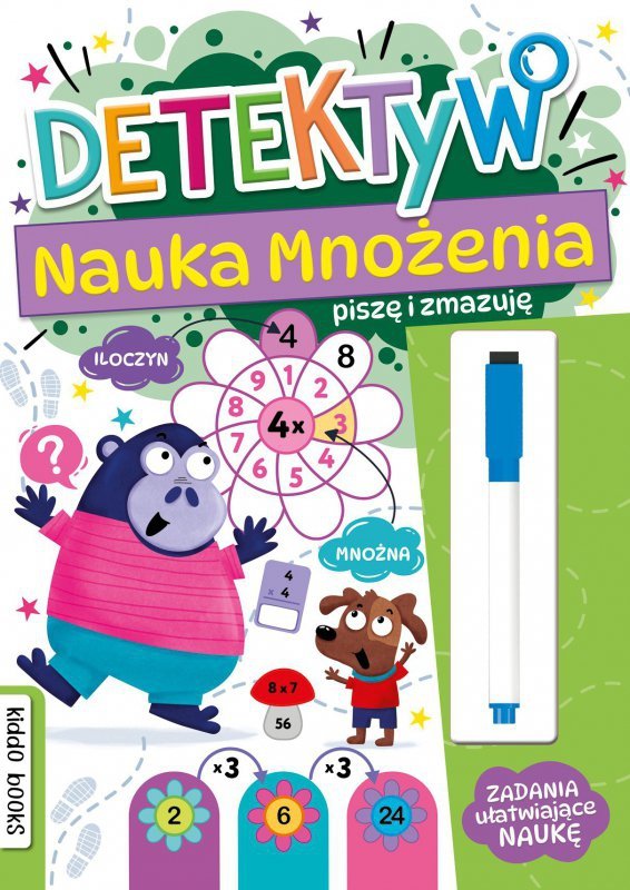 Piszę i zmanuję. Detektyw.  Nauka mnożenia