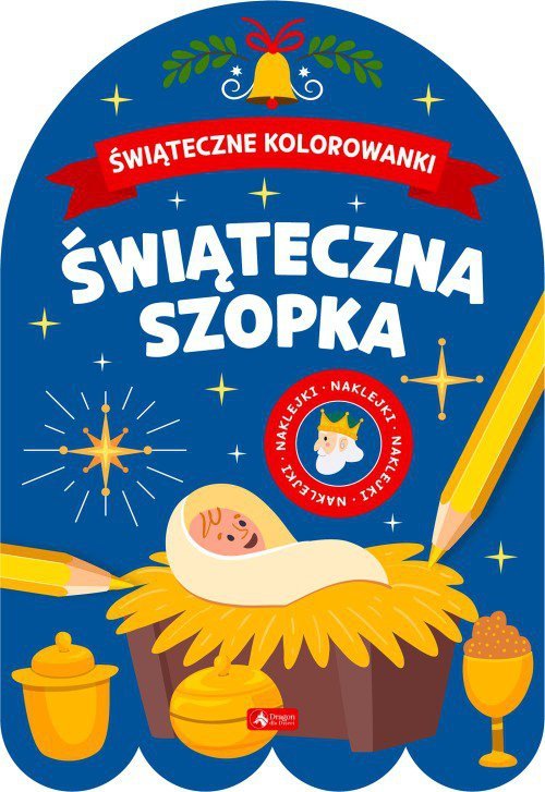 Szopka. Świąteczne kolorowanki