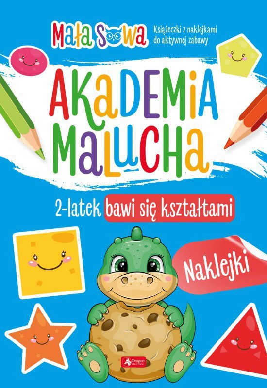 Akademia malucha. 2 latek bawi się kształtami