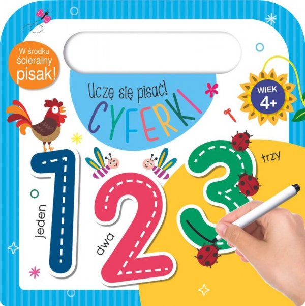 Cyferki. Uczę się pisać! Wydawnictwo Oleksiejuk