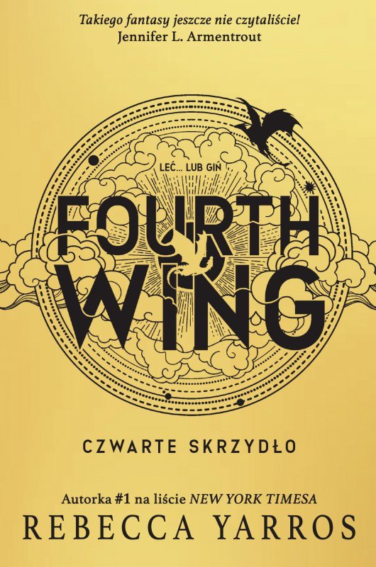 Fourth Wing. Czwarte Skrzydło. Wydawnictwo Filia