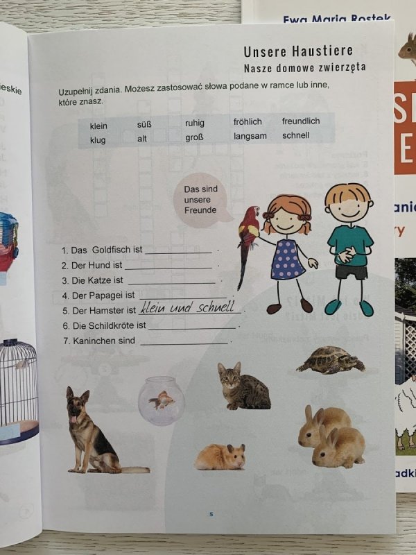 Niemiecki dla dzieci. W świecie natury. Kreatywne zadania tematyczne 1