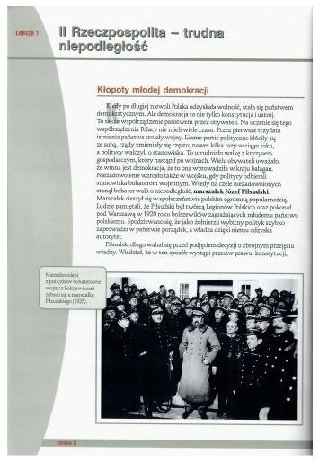 Historia Polski 8. Podręcznik dla szkół polonijnych. Klasa VIII Od II do III Rzeczypospolitej