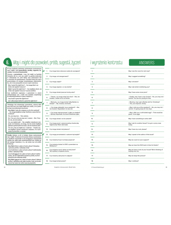 Angielski w tłumaczeniach Modal verbs A2-C2 Książka z płytą CD 