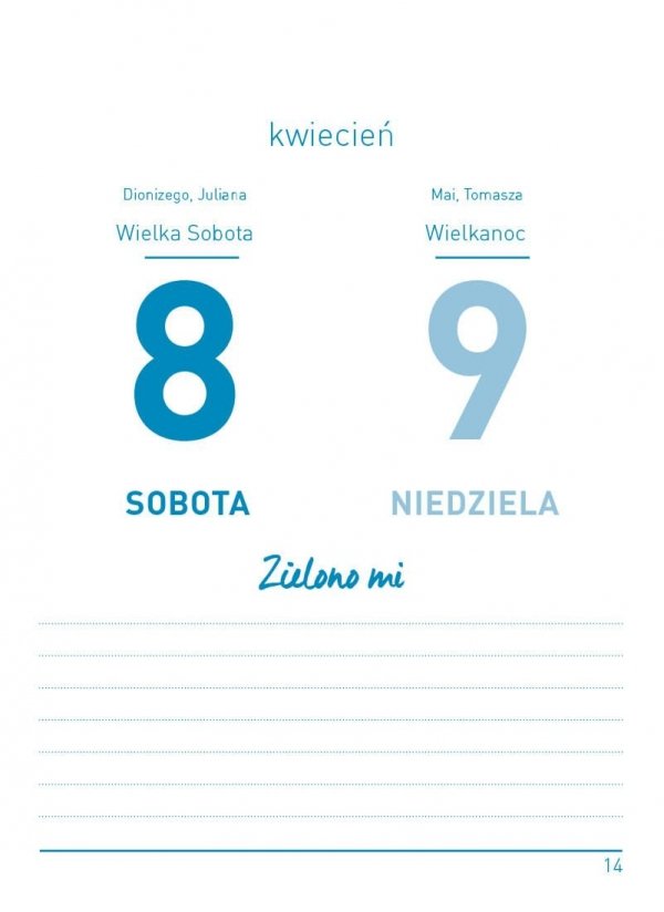 Ogarnij język polski 2023. Kalendarz językowy - zdzierak
