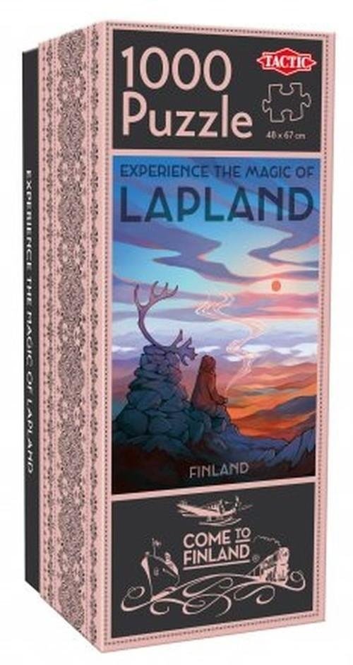 Puzzle 1000 Experience the magic of Lapland Come to Finland