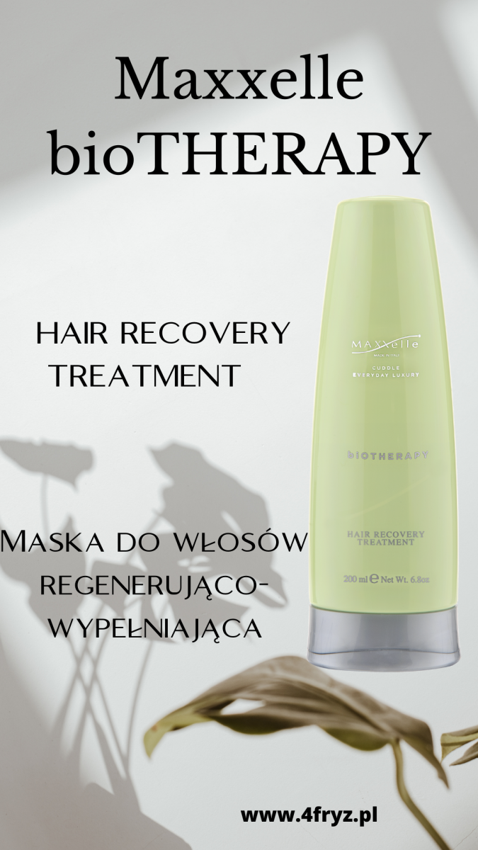 MAXXelle biOTHERAPY HAIR RECOVERY TREATMENT- Maska regenerująco-wypełniająca 200ml.
