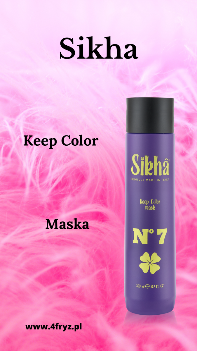 Sikha N°2 Keep Color Shampoo- Szampon po koloryzacji 300ml.