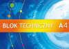 Blok techniczny biały A4 10k 250g KRESKA