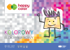 Blok rysunkowy kolorowy A3, 80g, 15 ark, Happy Color HA 3708 3040-09