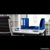 Dziurkacz 5008 LEITZ granatowy 30 kartek duży metalowy 50080035