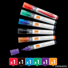 Markery suchościeralne NOBO Liquid Ink różne kolory 1901077