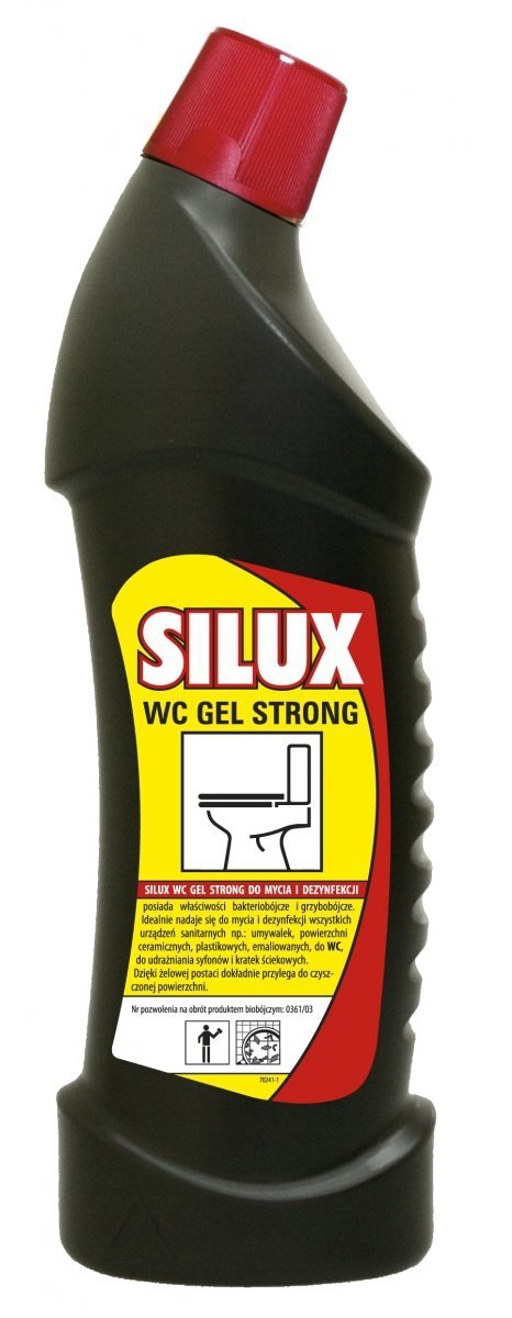SILUX WC GEL STRONG 750 ml mycie i dezynfekcja  WC (HACCP)
