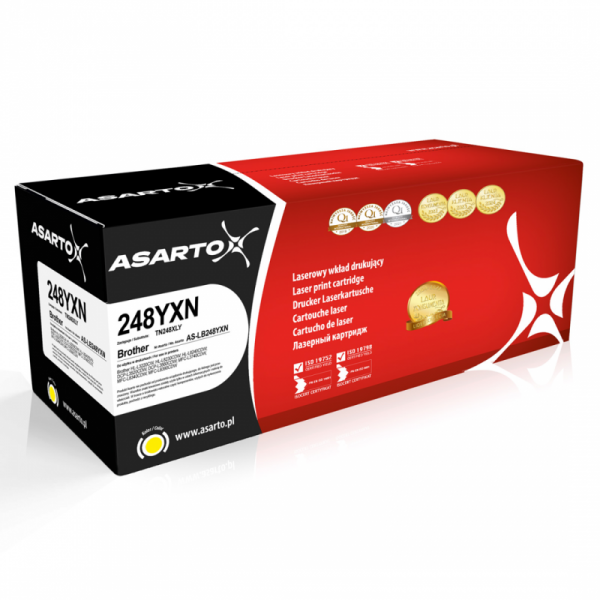 Toner Asarto do Brother 248YXN | TN248XLY | 2300 str. | yellow