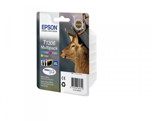 Epson Tusz SX525/620 T1306 CMY XL 3pack 3x10,3ml