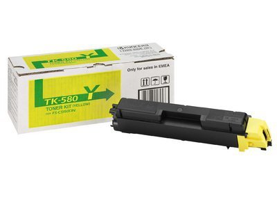 Kyocera Toner TK-580Y Yellow 2,8K 1T02KTANL0
