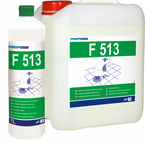 PROFIBASIC F513 - gruntowne czyszczenie posadzek 10l