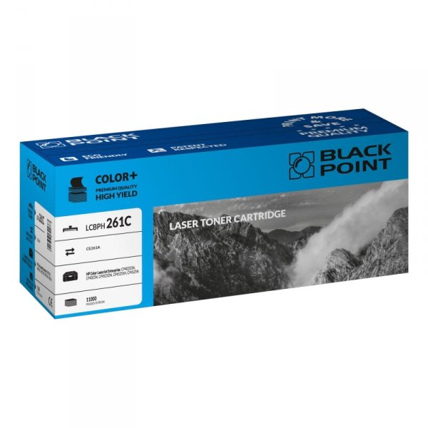 Black Point toner LCBPH261C zastępuje HP CE261A, niebieski