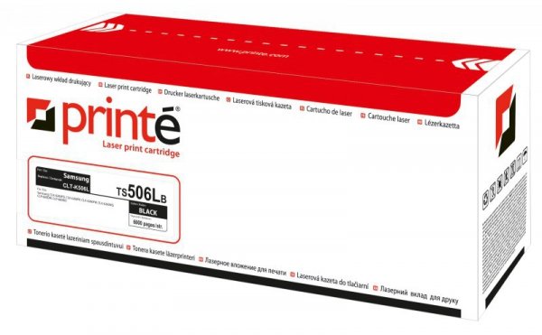 Toner laserowy Printe TS506LB, zastępuje: Samsung CLT-K506L, 6000 str., czarny