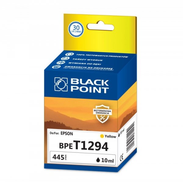 Black Point tusz BPET1294 zastępuje Epson T1294, żółty