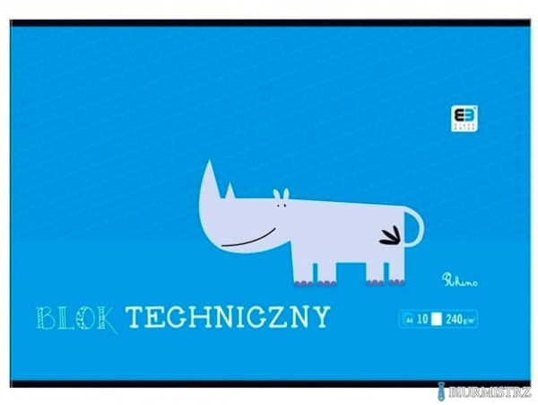 Blok techniczny A4  B&B KIDS 6906 INTERDRUK