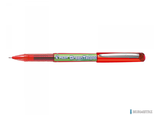 Cienkopis kulkowy GREENTECPOINT BG czerwony BX-GR5-R-BG PILOT