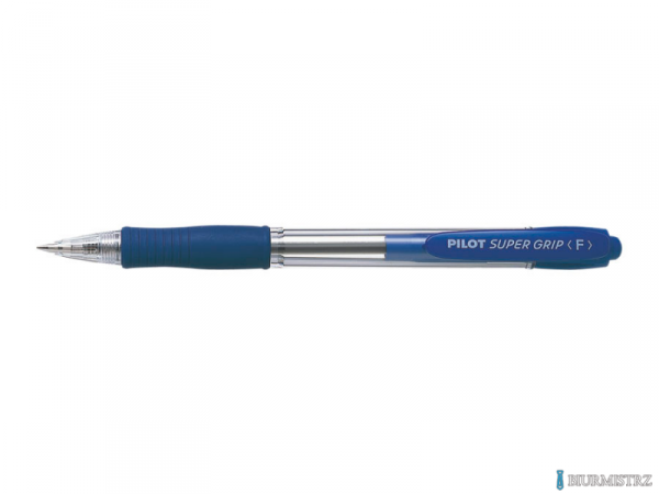 Długopis olejowy automatyczny PILOT SUPER GRIP niebieski PIBPGP-10R-L
