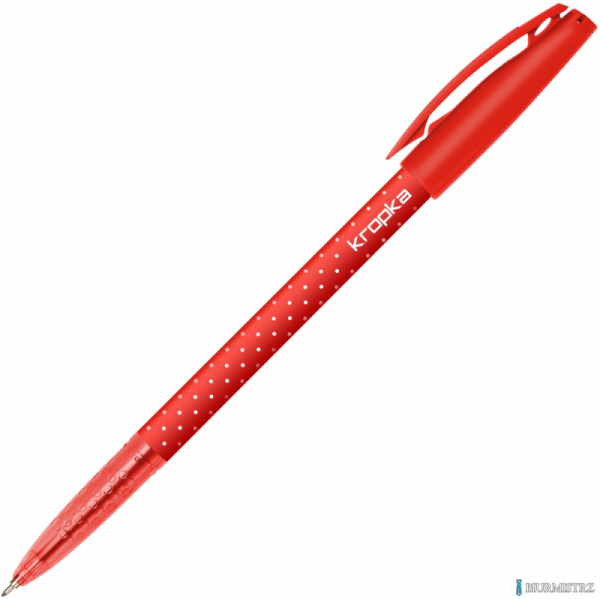 Długopis KROPKA 0.5 B/czerwony RYSTOR 448-001