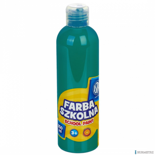 Farba szkolna Astra 250 ml - szmaragdowa, 301217026 (X)