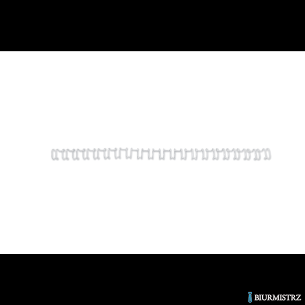Grzbiety drutowe GBC A4 21L 10mm białe (100szt) IB165283