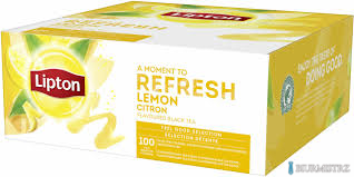 Herbata LIPTON CLASSIC LEMON (100 kopert fol.) czarna